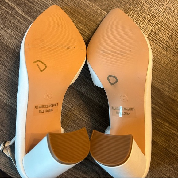 PARTY Women's 3.5 inch chunky heel ankle strap pumps size 8 - Picture 6 of 11